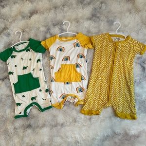 Kyte Baby/Little Sleepies Bamboo Baby Clothing Bundle 2T
